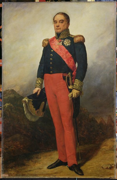 Georges Mouton (1770-1838), Graf von Lobau, 1835 von Charles Philippe Lariviere